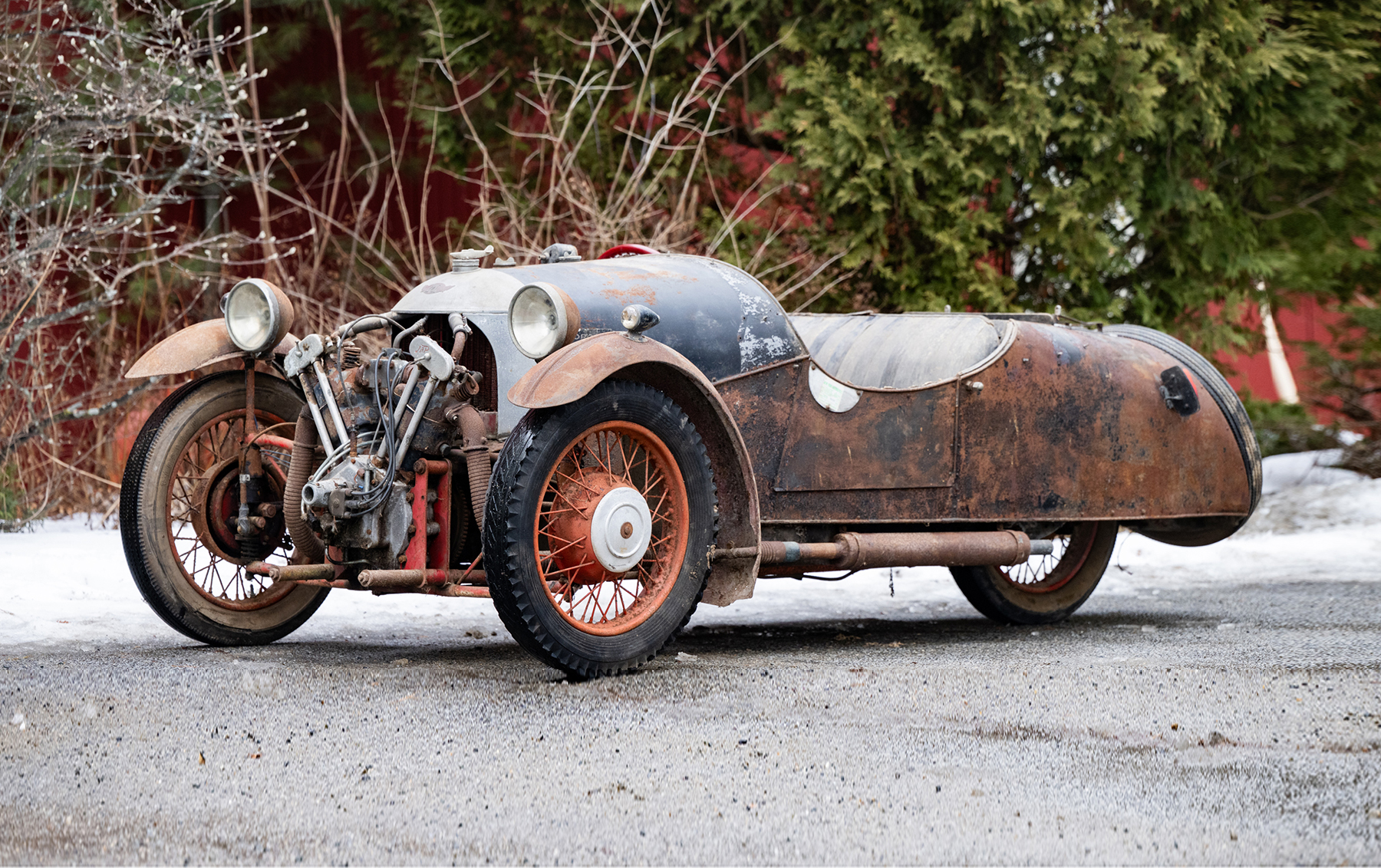 1933 Morgan 3-Wheeler sold at auction for $9,520