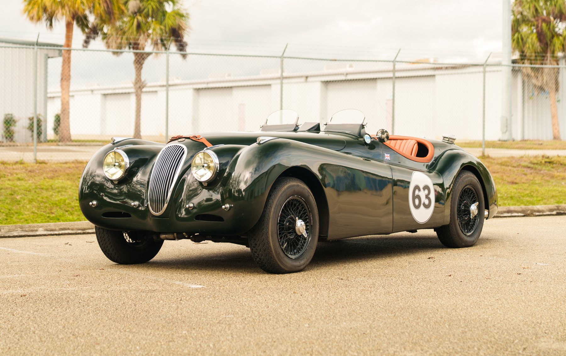 1950 Jaguar XK120 sold at auction for $156,800