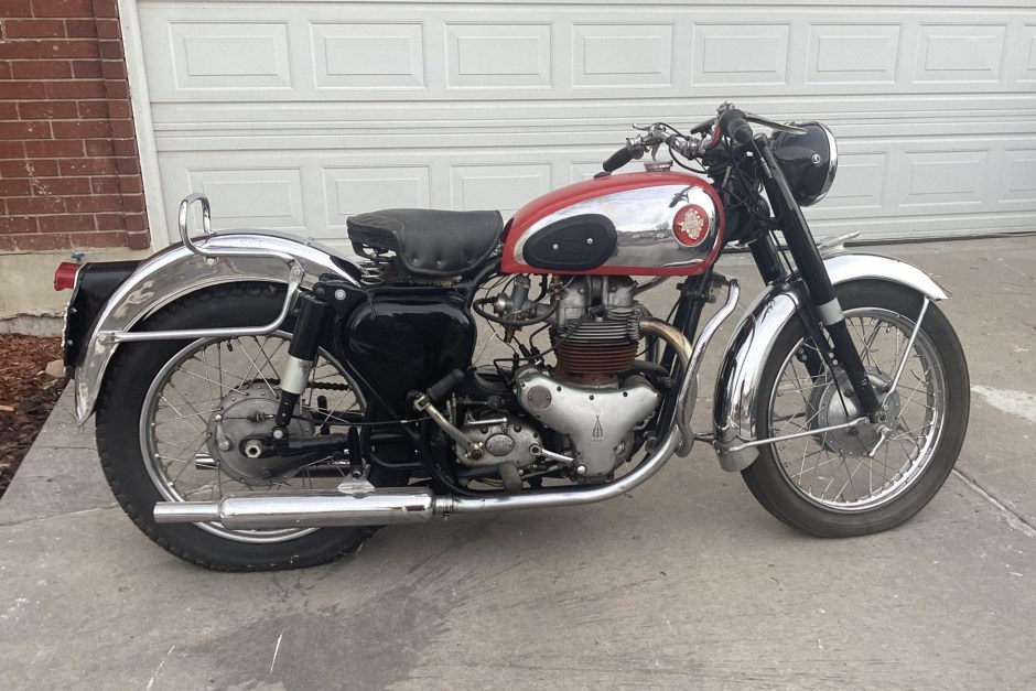 1956 BSA Rocket sold at auction for $3,600