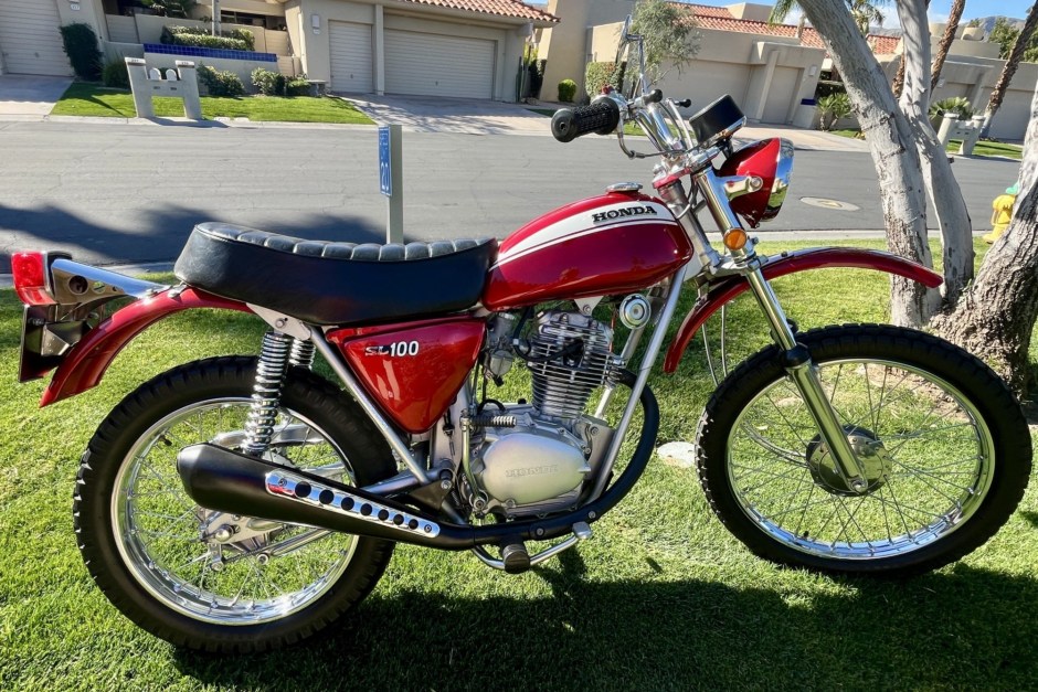 1971 Honda SL Motosport sold at auction for $5,050