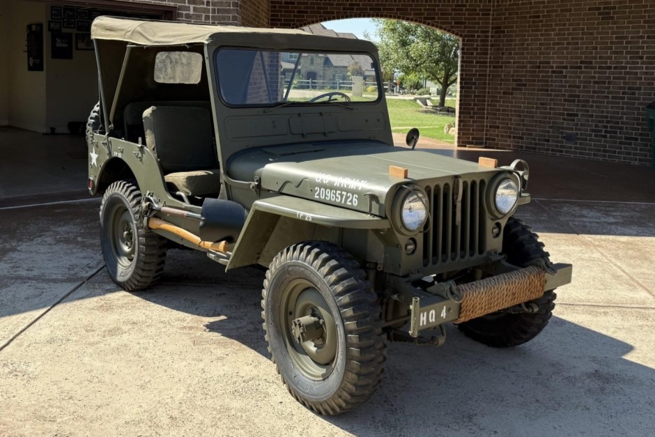 1952 Willys M Series sold at auction for $13,000