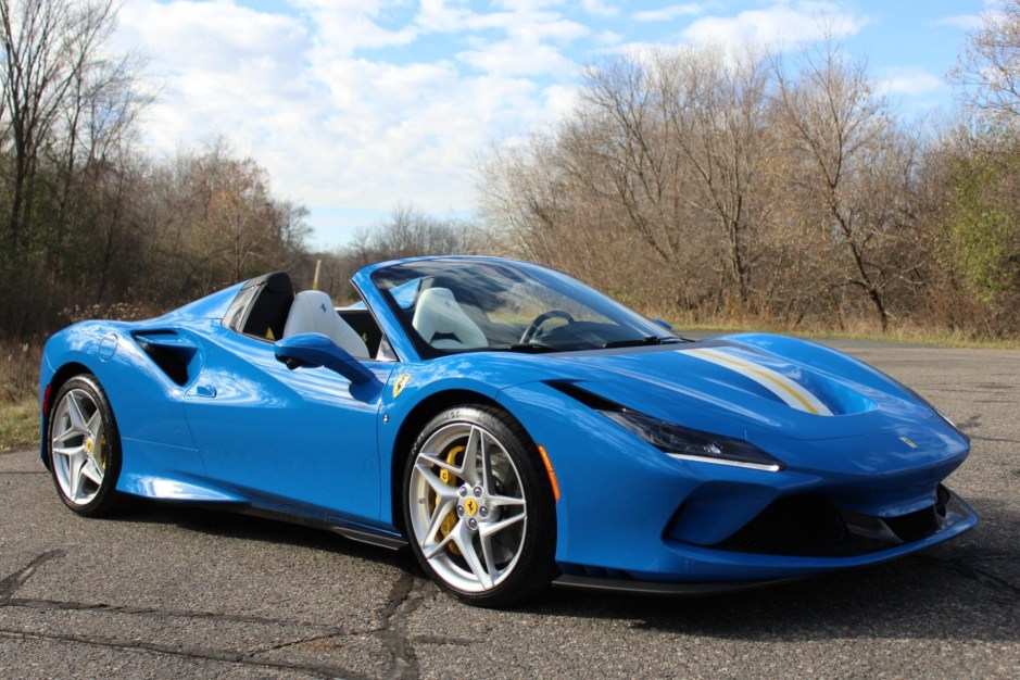 2022 Ferrari F8 sold at auction for $542,521