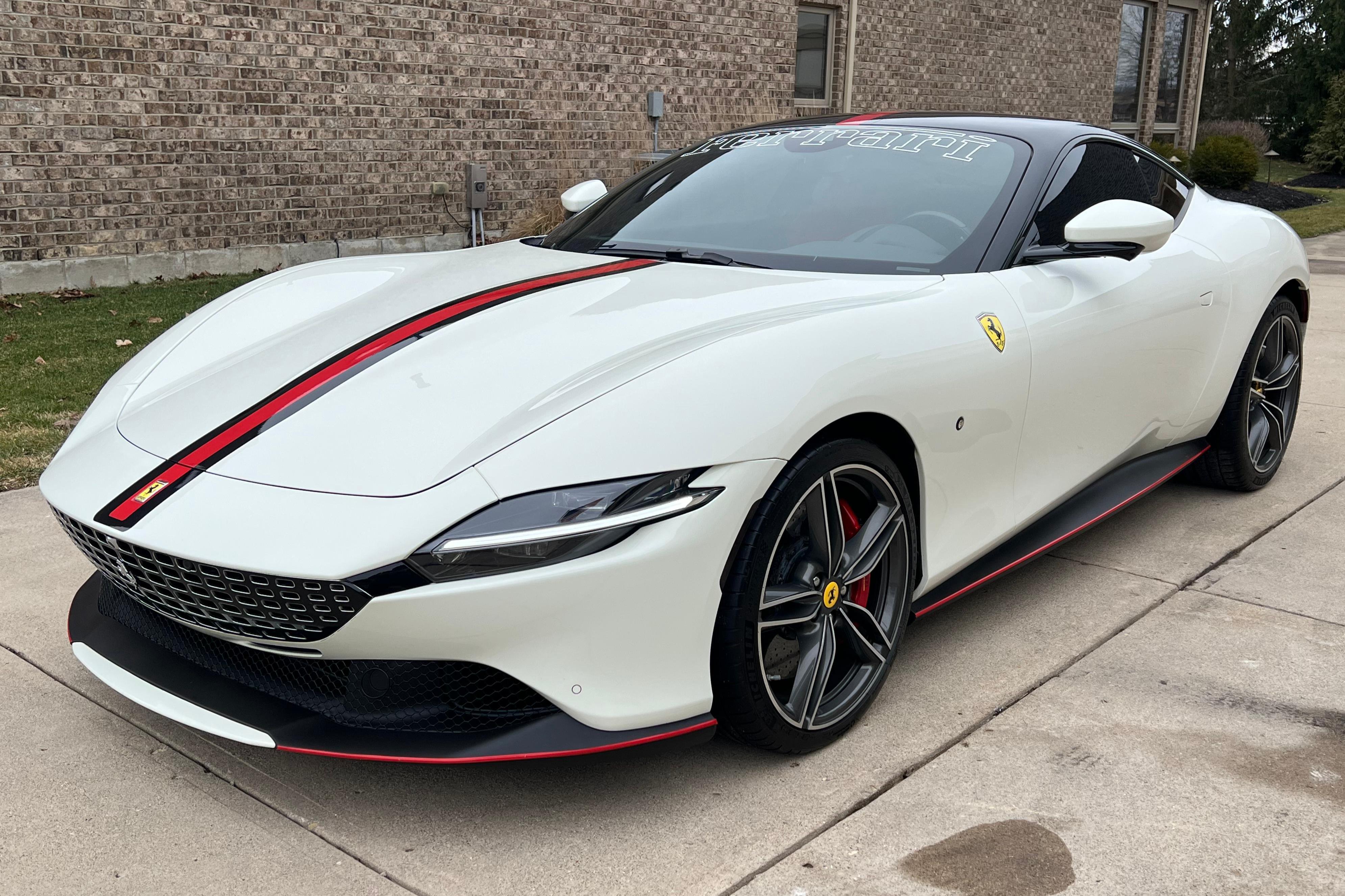 2021 Ferrari Roma sold at auction for $184,500