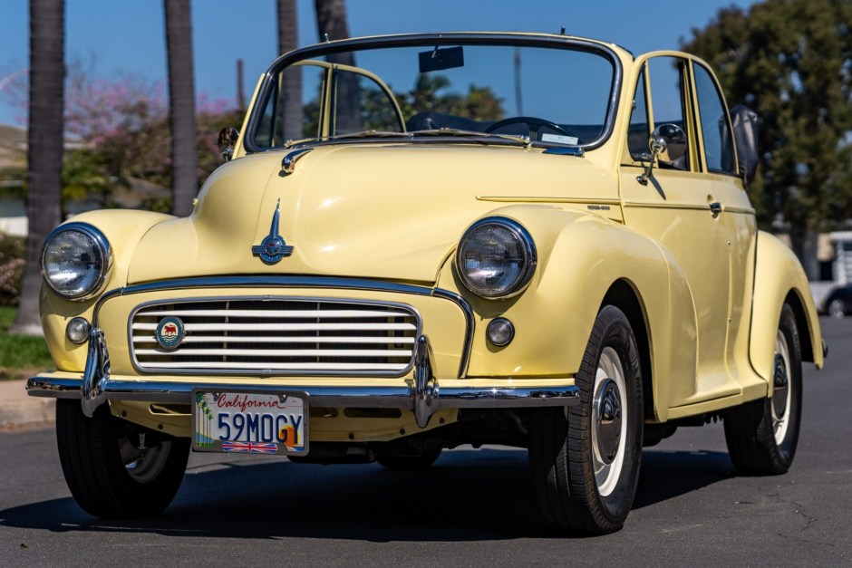 1959 Morris Minor sold at auction for $8,700