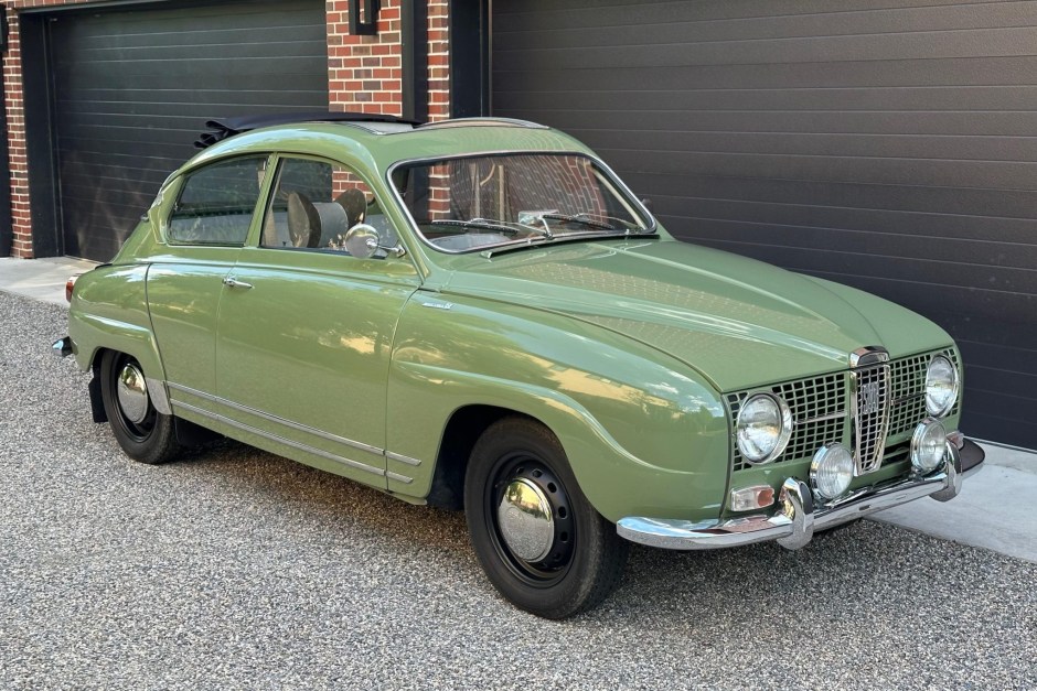 1966 Saab 96 sold at auction for $63,500