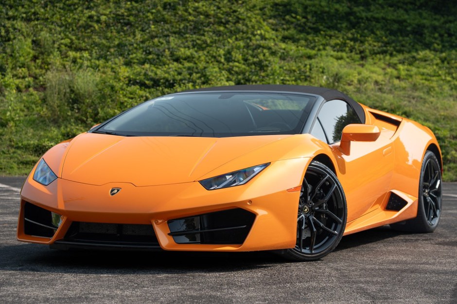 2018 Lamborghini Huracán sold at auction for $243,000