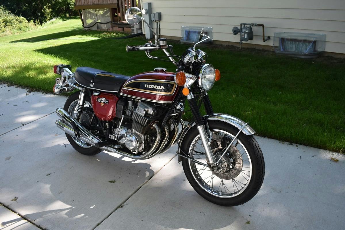 1976 Honda CB750 sold at auction for $4,900