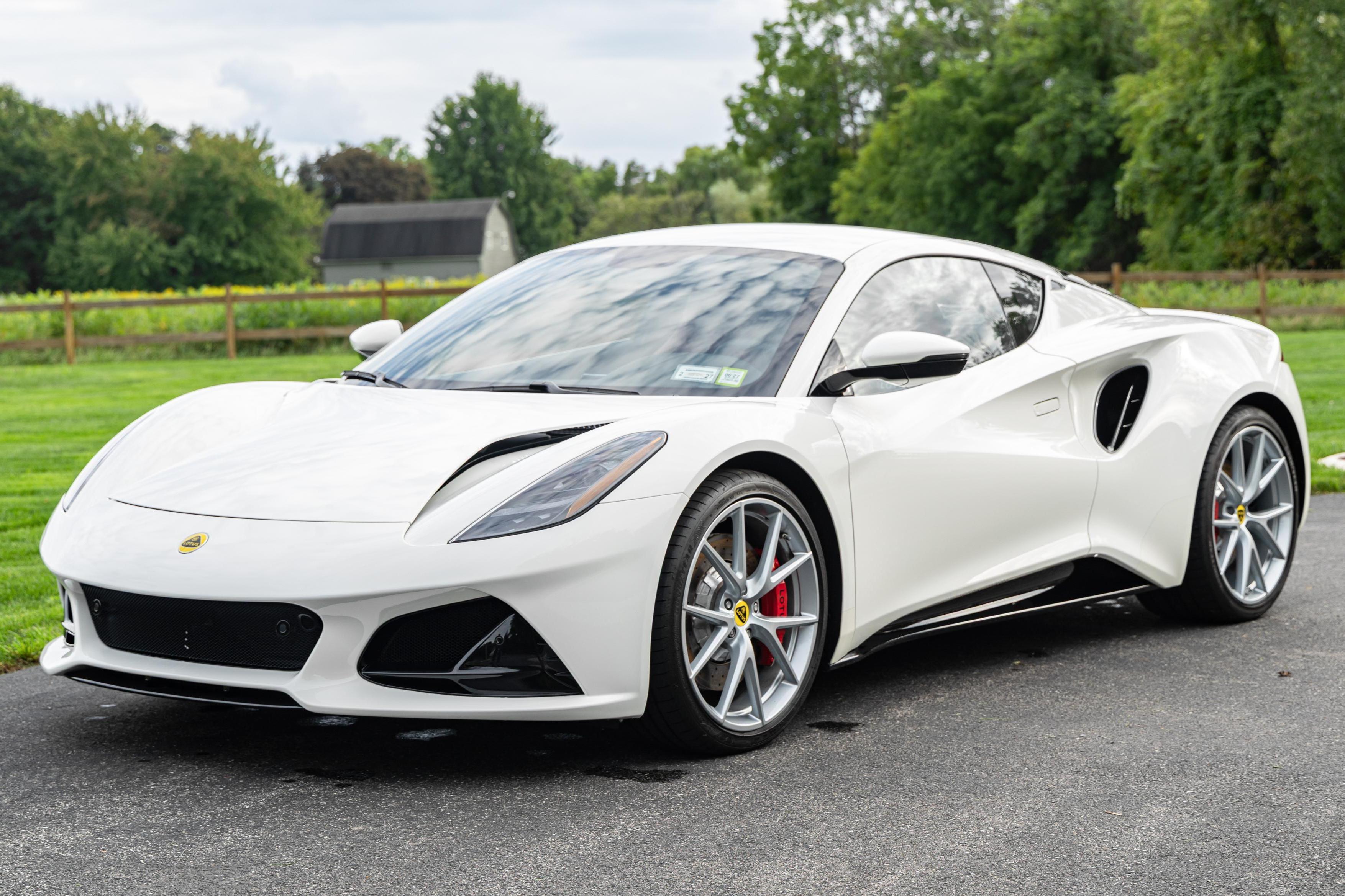 2024 Lotus Emira sold at auction for $92,500