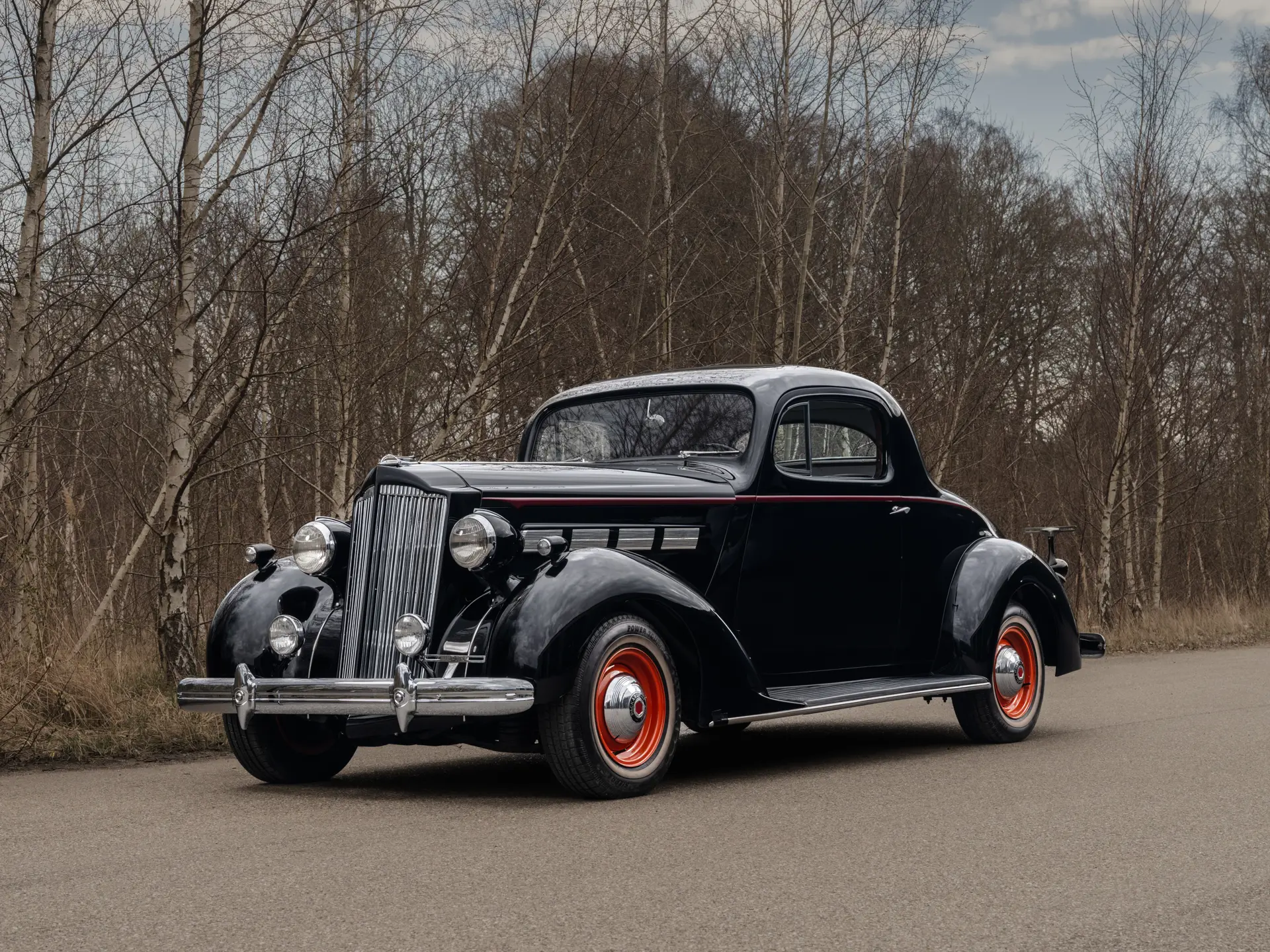 1937 Packard One Twenty sold at auction for $13,750