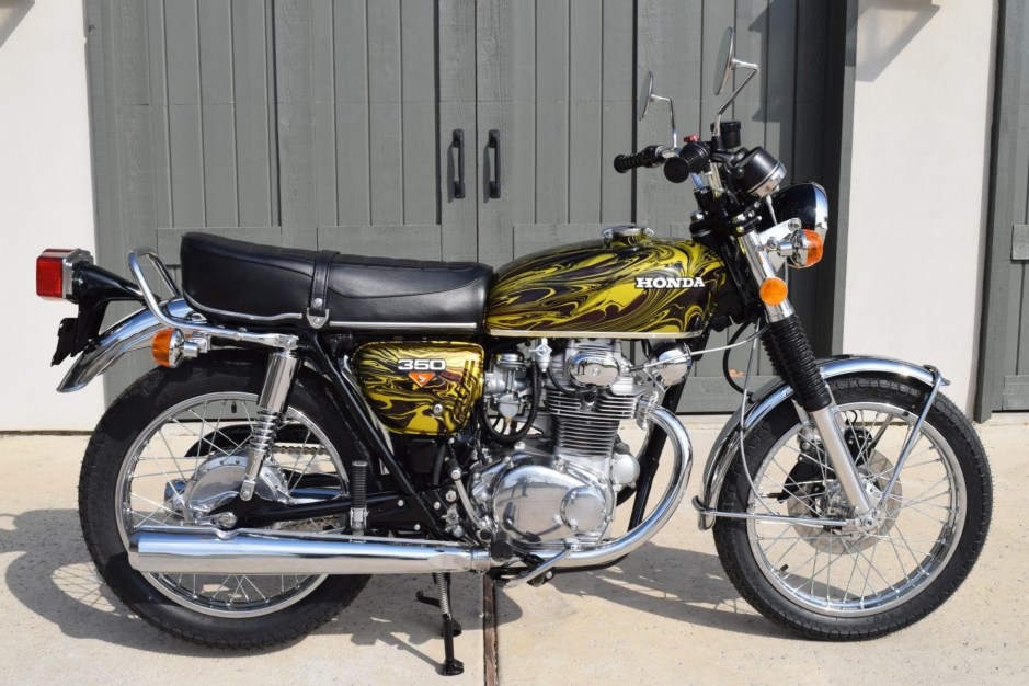 1973 Honda CB350 sold at auction for $31,000