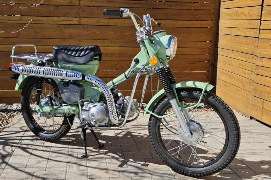 1969 Honda CT90 sold at auction for $1,900
