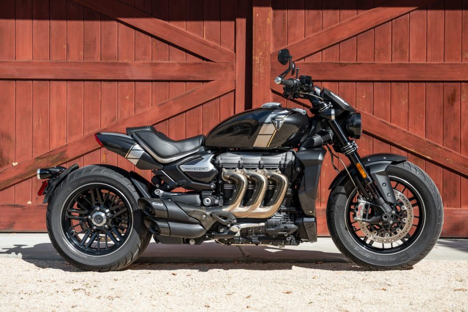 2020 Triumph Rocket 3 sold at auction for $15,750