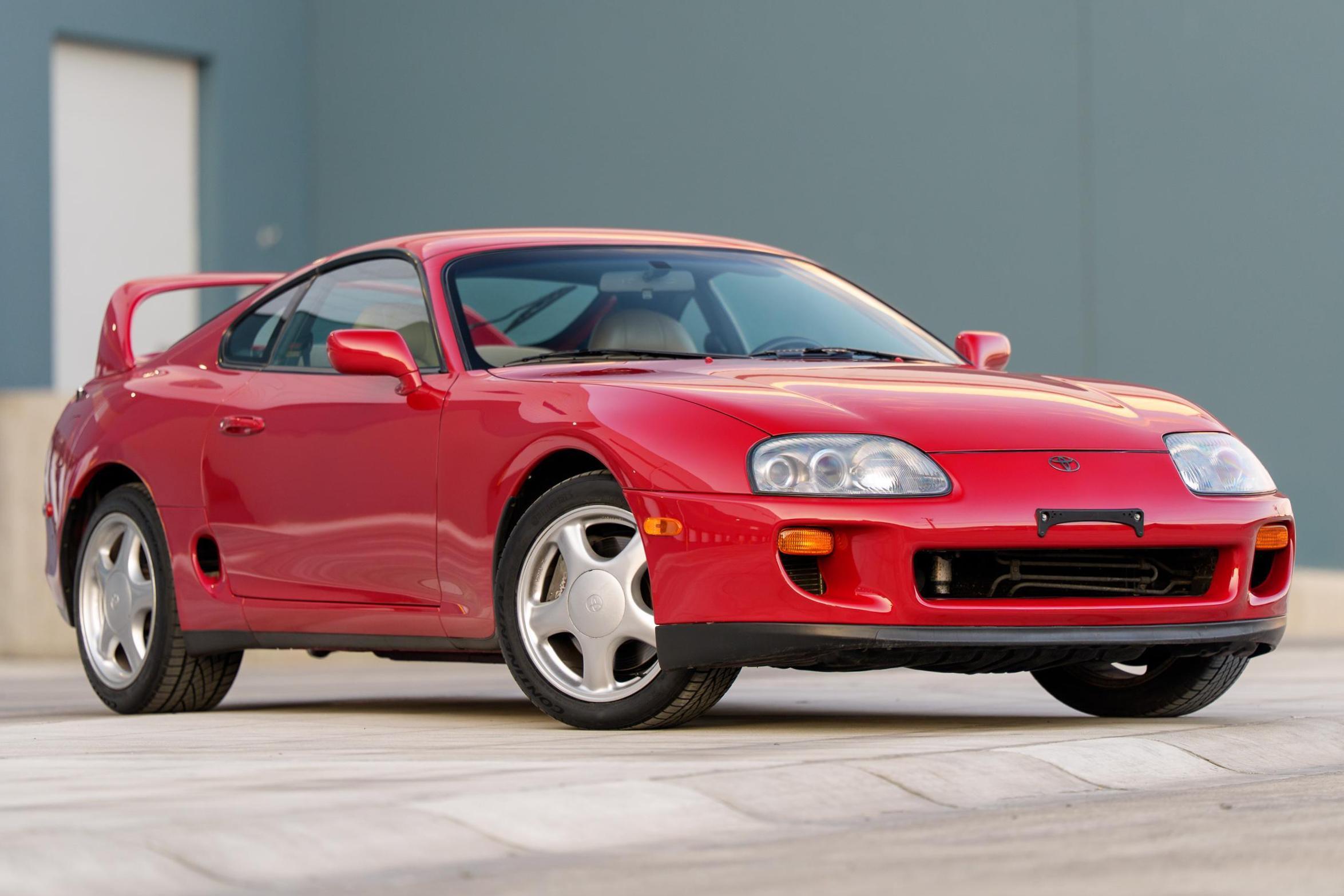 1993 Toyota Supra sold at auction for $123,000