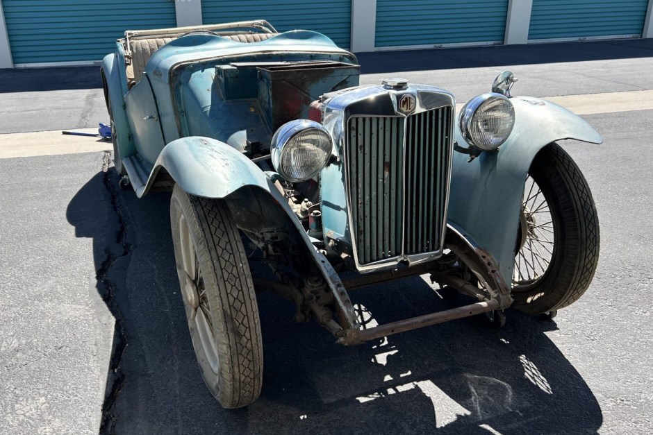 1948 MG TC sold at auction for $4,729