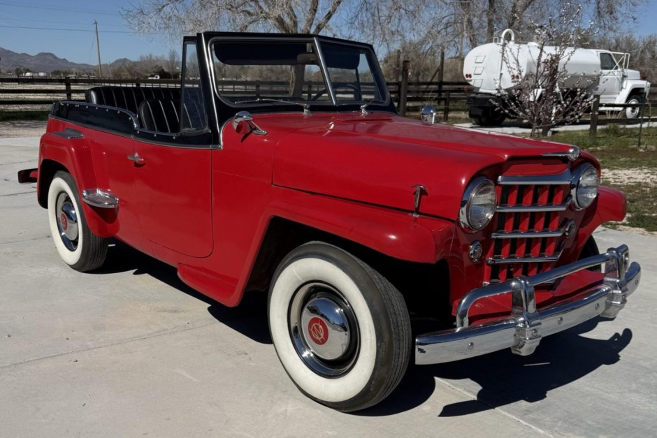 1950 Willys Jeepster sold at auction for $8,100