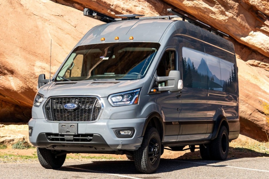 2021 Ford Transit sold at auction for $57,500