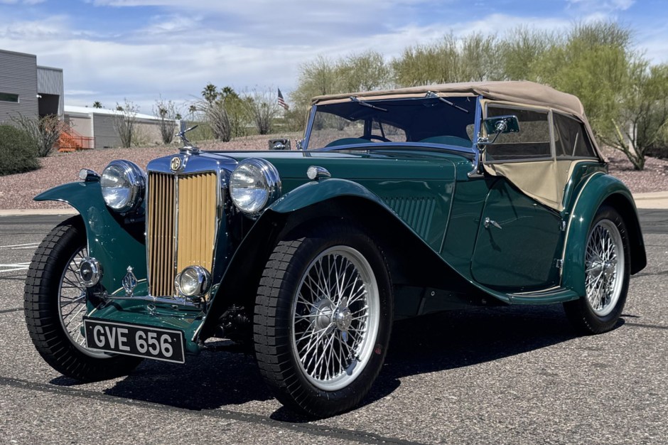 1948 MG TC sold at auction for $33,000