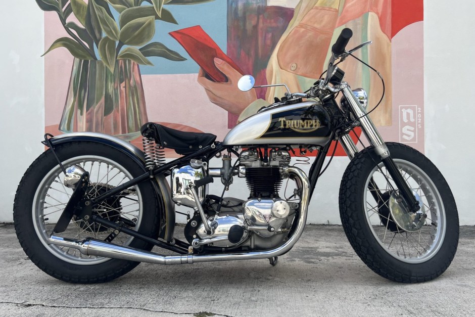 1967 Triumph Trophy sold at auction for $5,550