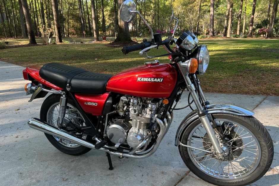 1977 Kawasaki KZ sold at auction for $5,000