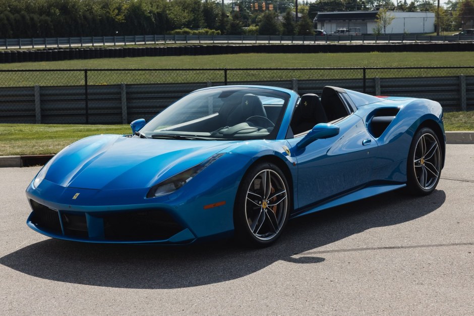 2018 Ferrari 488 sold at auction for $367,000