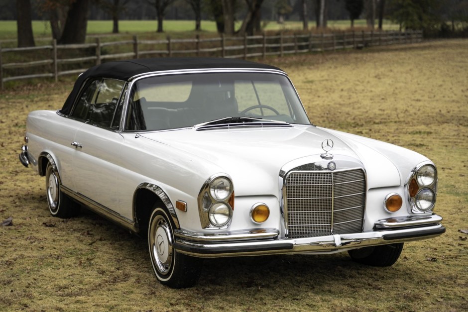1969 Mercedes-Benz W111 Coupe & Cabriolet sold at auction for $90,000
