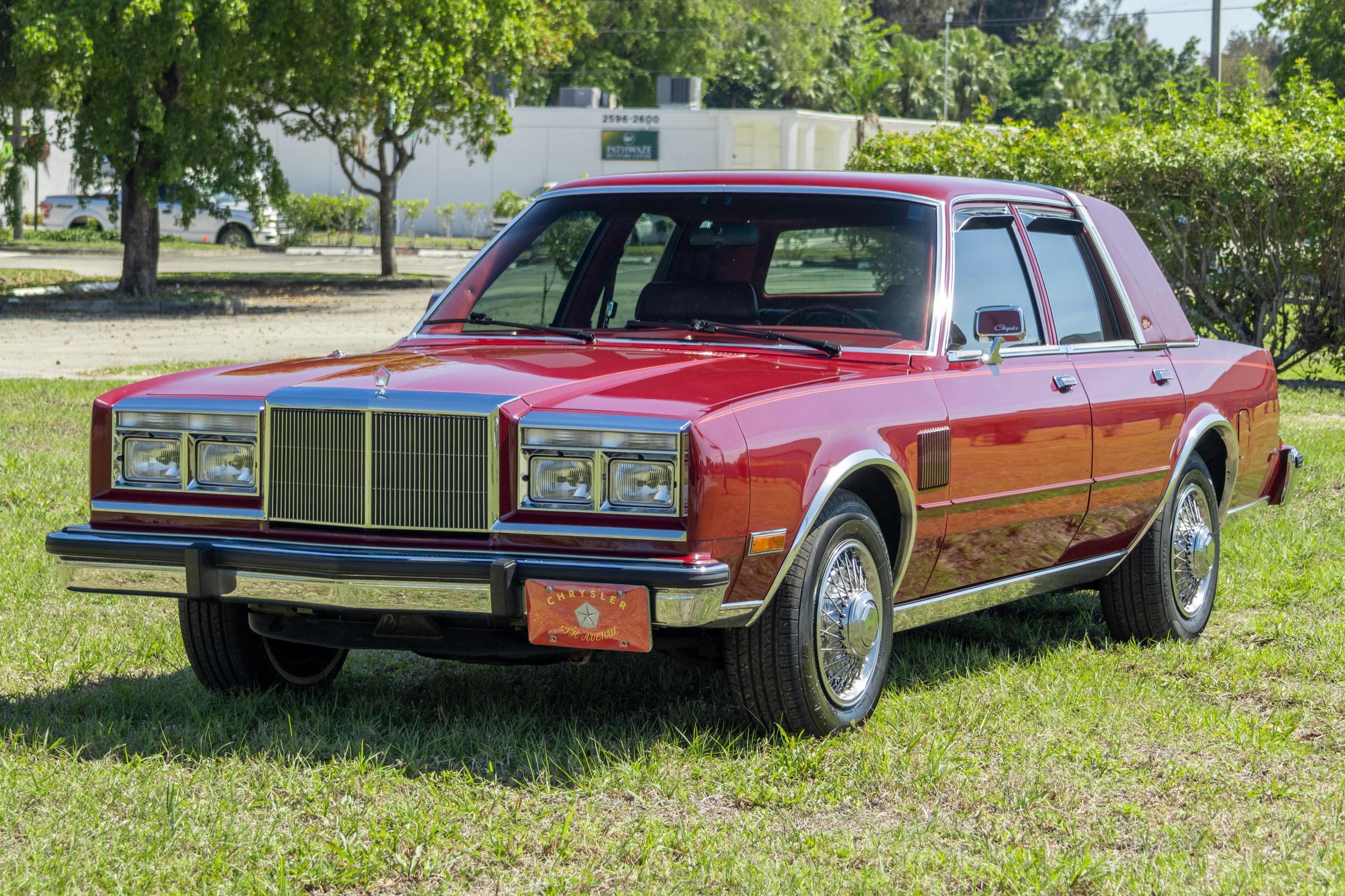 1987 Chrysler New Yorker sold at auction for $4,850