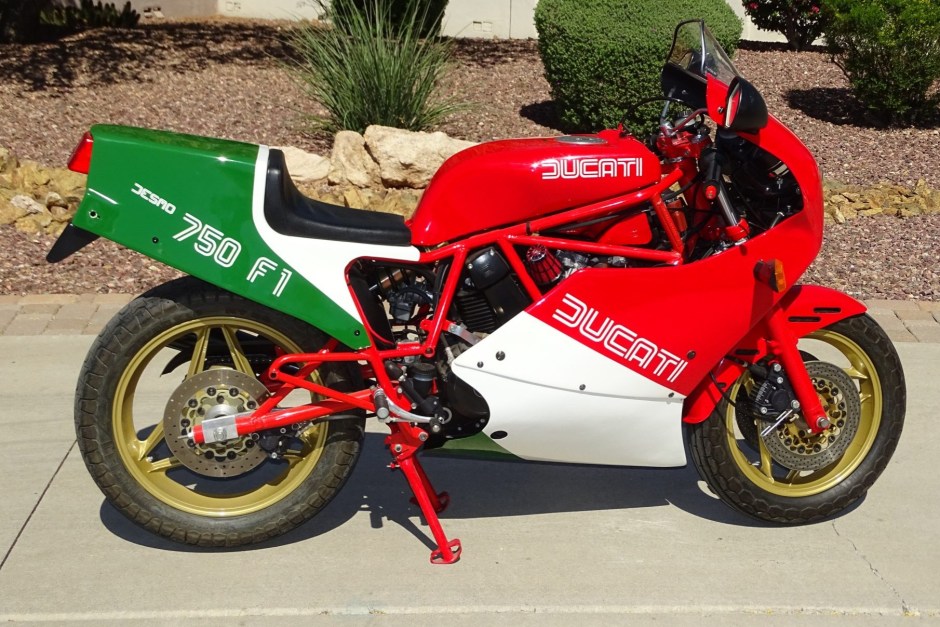 1986 Ducati 750 F1 sold at auction for $13,999
