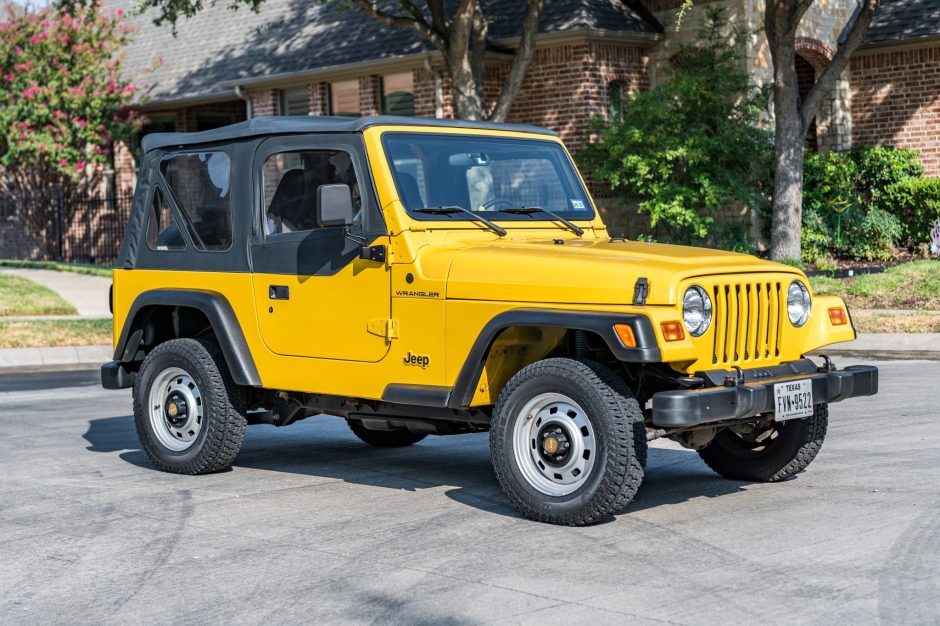 2001 Jeep Wrangler sold at auction for $7,170