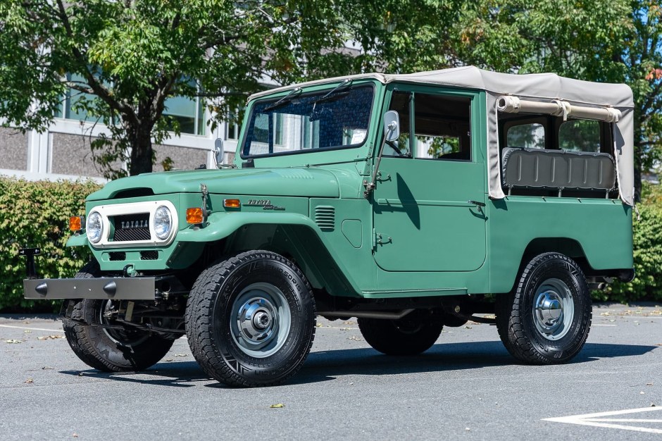 1973 Toyota Land Cruiser 40 Series sold at auction for $26,250