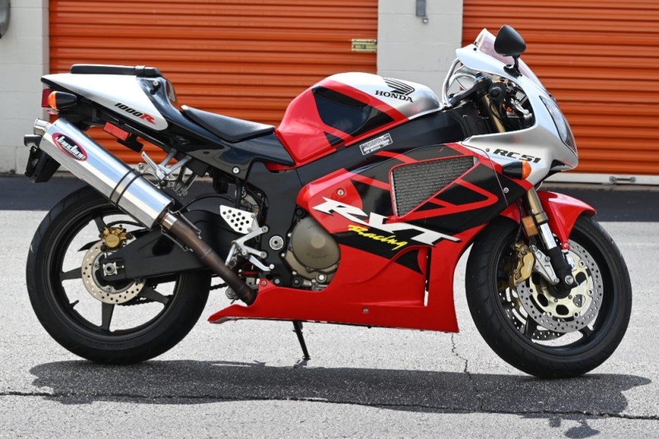 2003 Honda RVT1000R sold at auction for $10,000