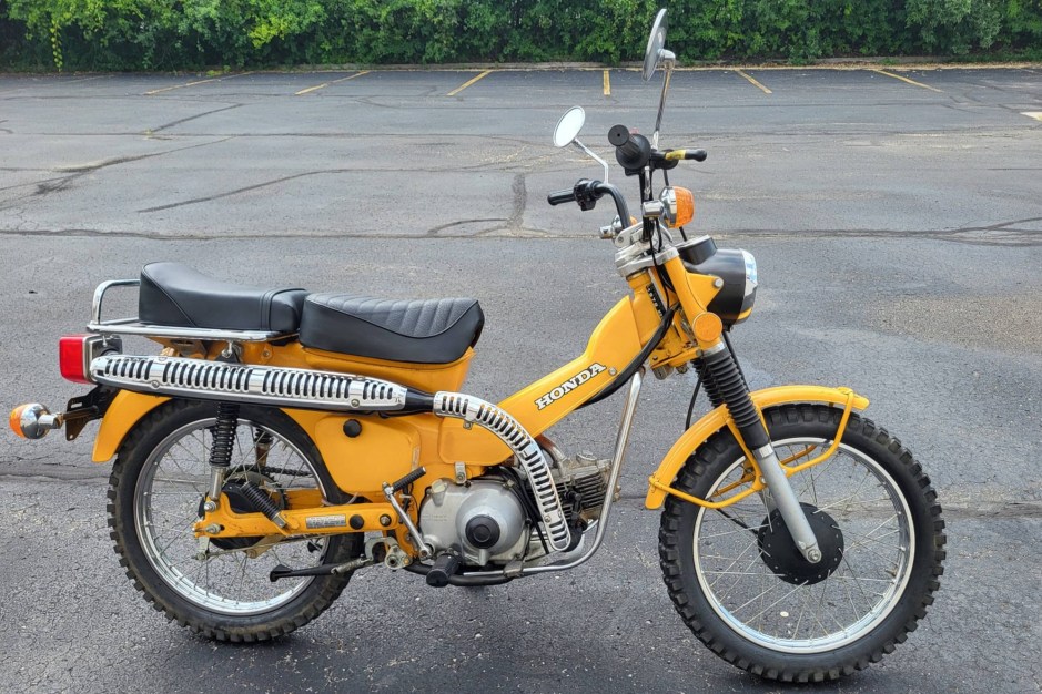 1978 Honda CT90 sold at auction for $2,200