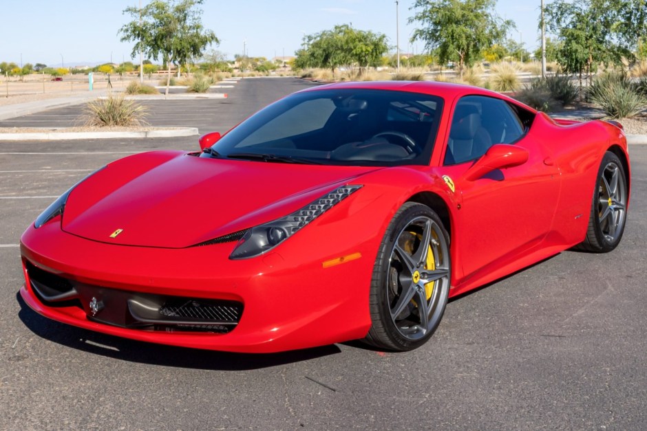 2014 Ferrari 458 sold at auction for $202,000