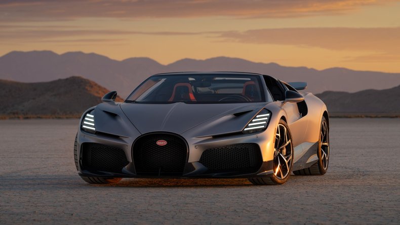 2025 Bugatti Mistral sold at auction for $8,805,000