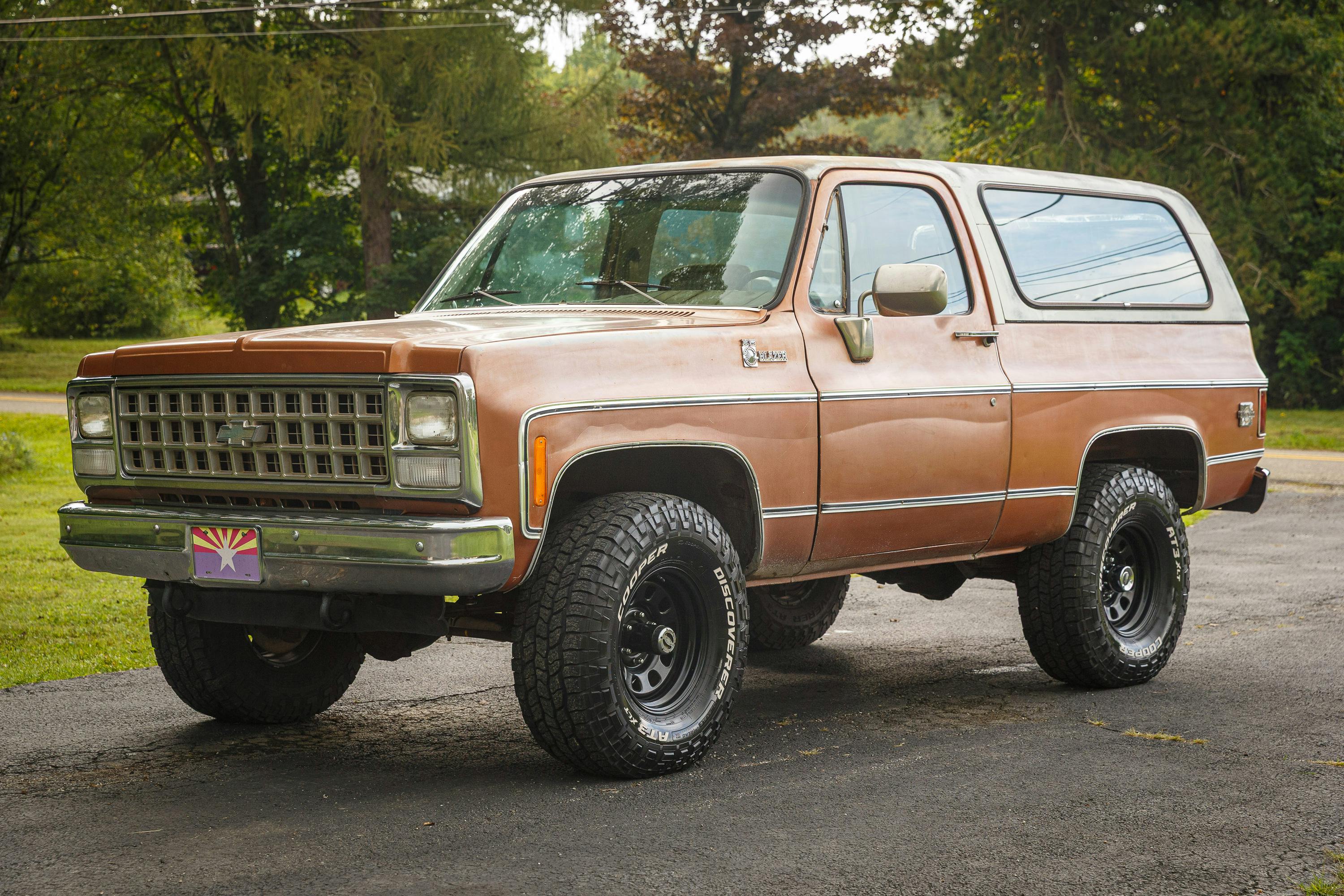 1980 Chevrolet Blazer sold at auction for $13,250