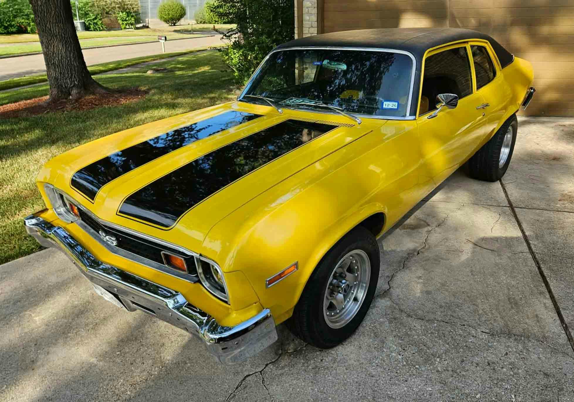 1974 Chevrolet Nova sold at auction for $16,500