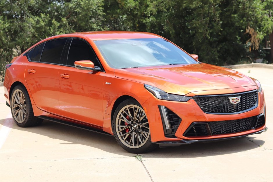 2022 Cadillac CT5 sold at auction for $87,500