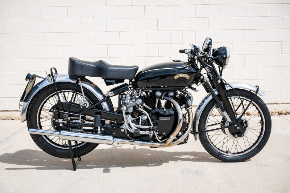 1951 Vincent Black Shadow sold at auction for $121,000