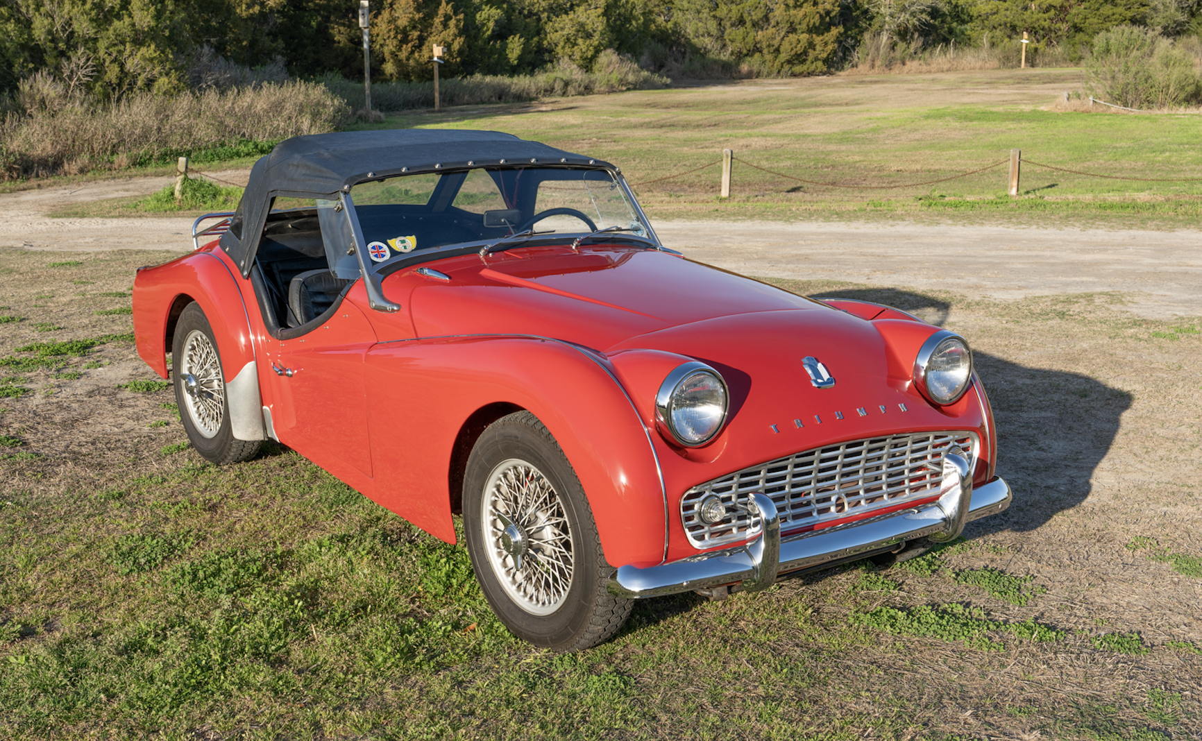 1961 Triumph TR3 sold at auction for $18,750