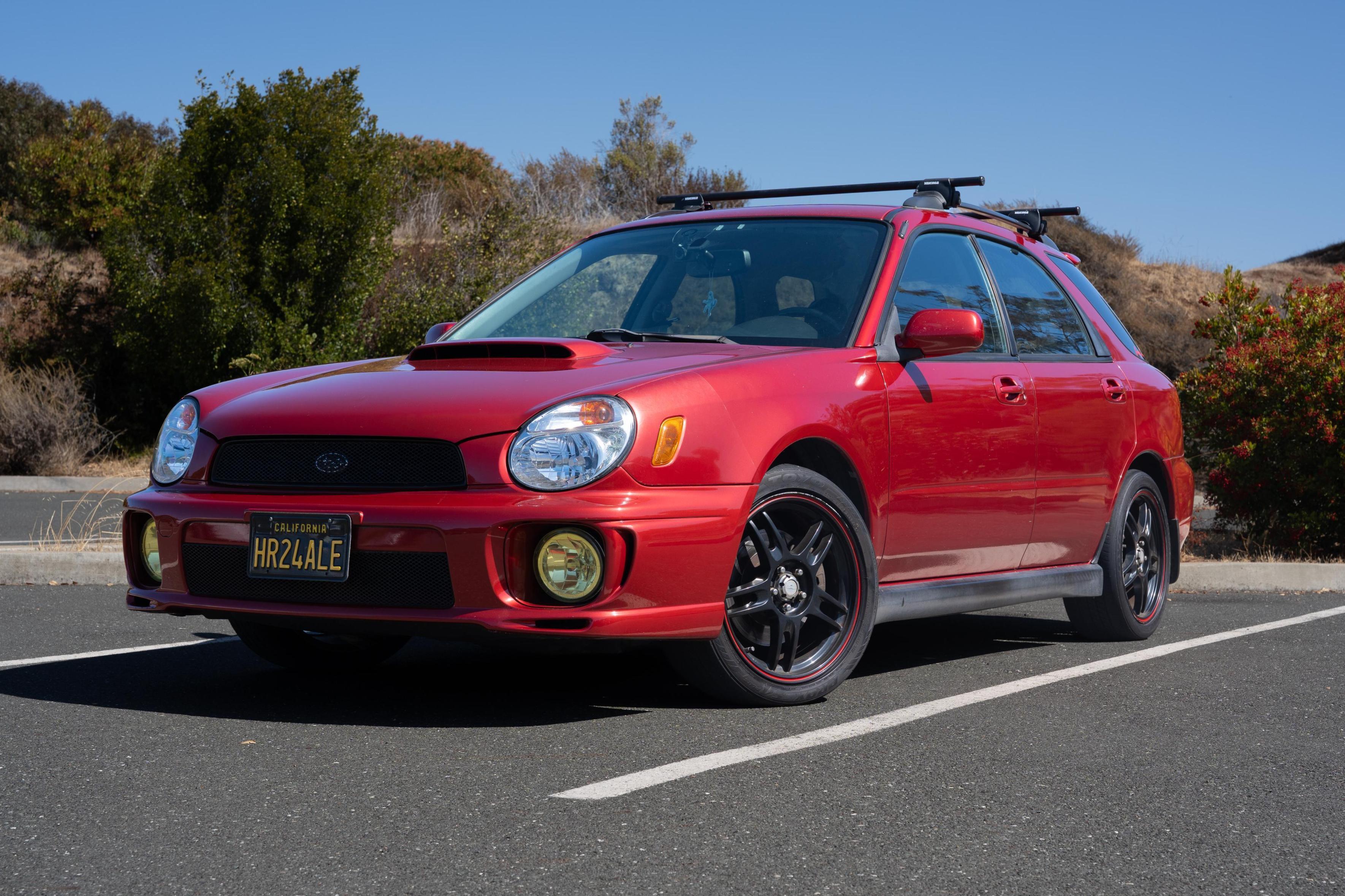 2002 Subaru WRX sold at auction for $6,345