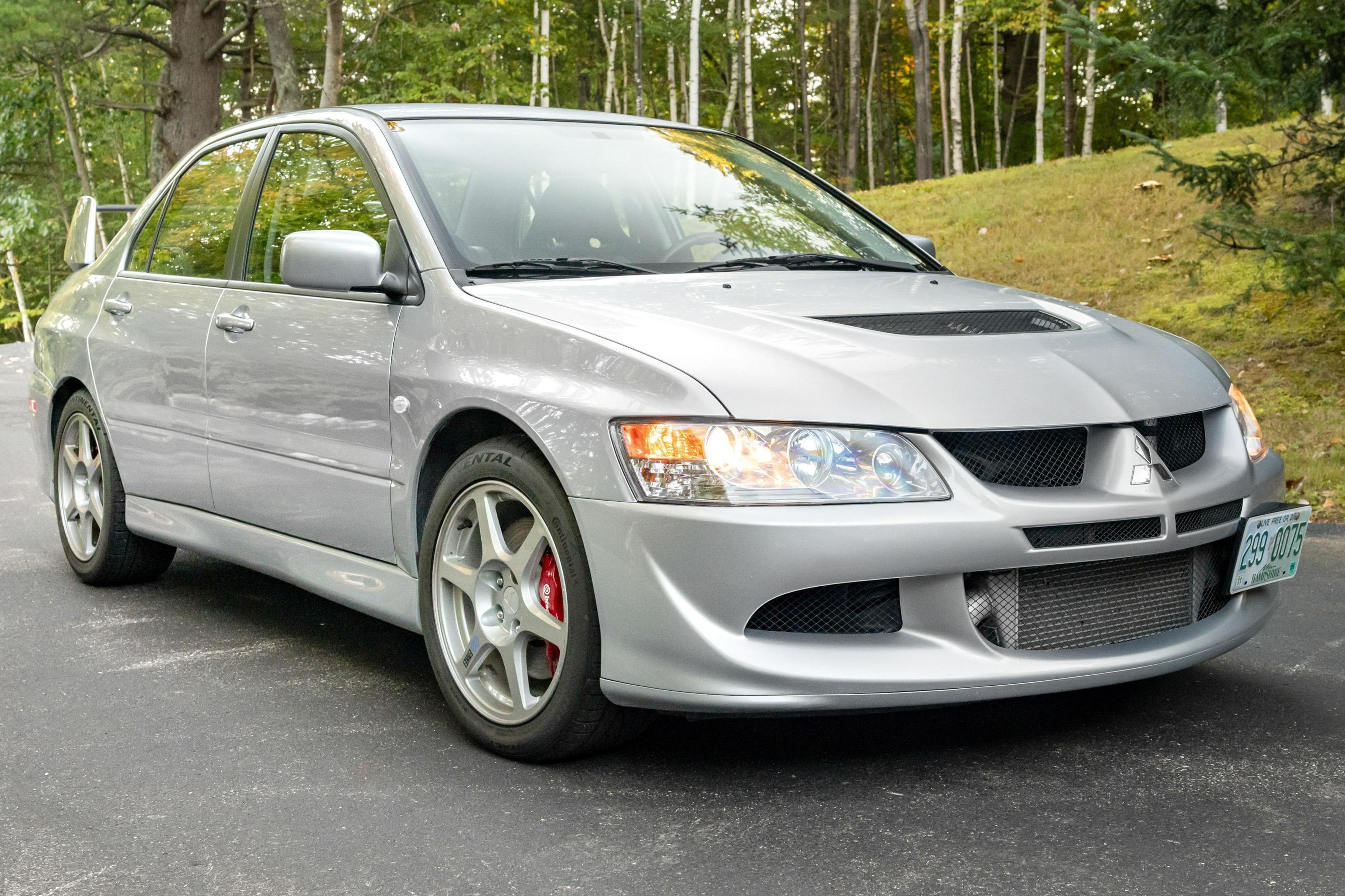 2005 Mitsubishi Lancer Evolution sold at auction for $49,750
