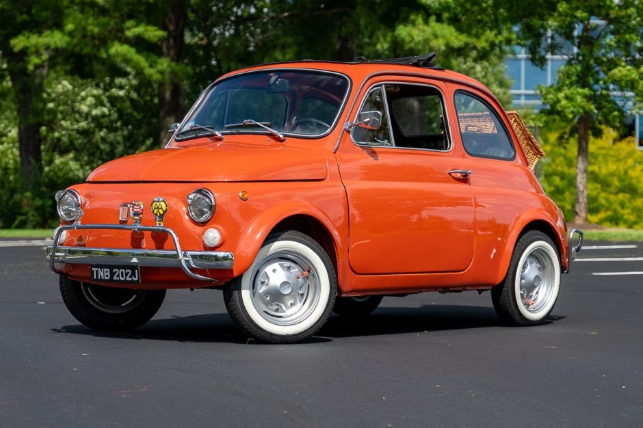 1970 Fiat 500 sold at auction for $12,800