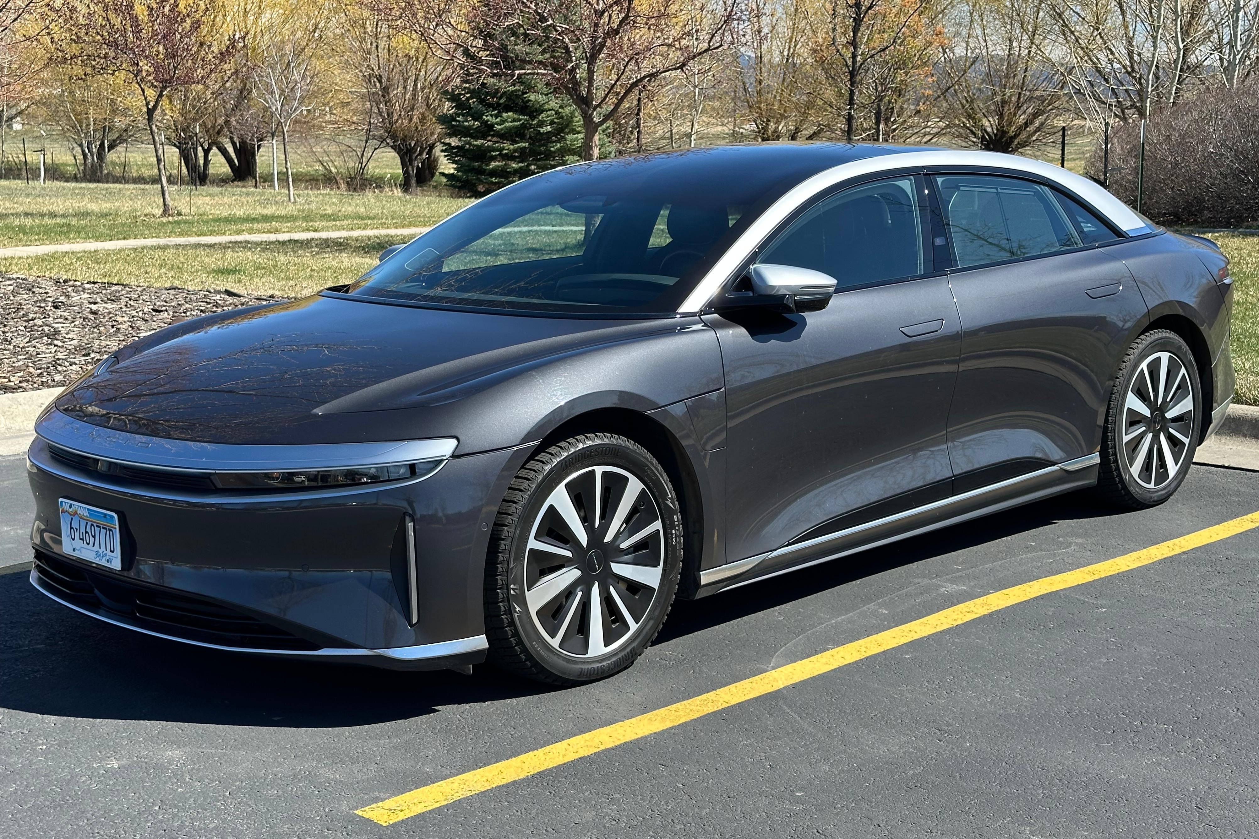 2022 Lucid Air sold at auction for $42,800