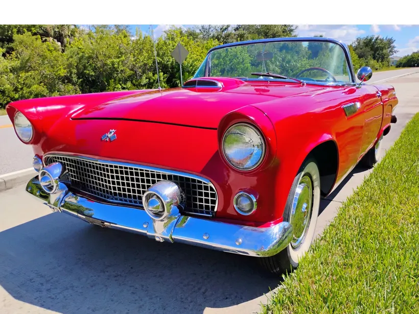 1955 Ford Thunderbird sold at auction for $16,100