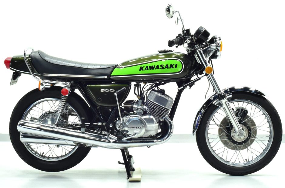 1973 Kawasaki H1 sold at auction for $8,100