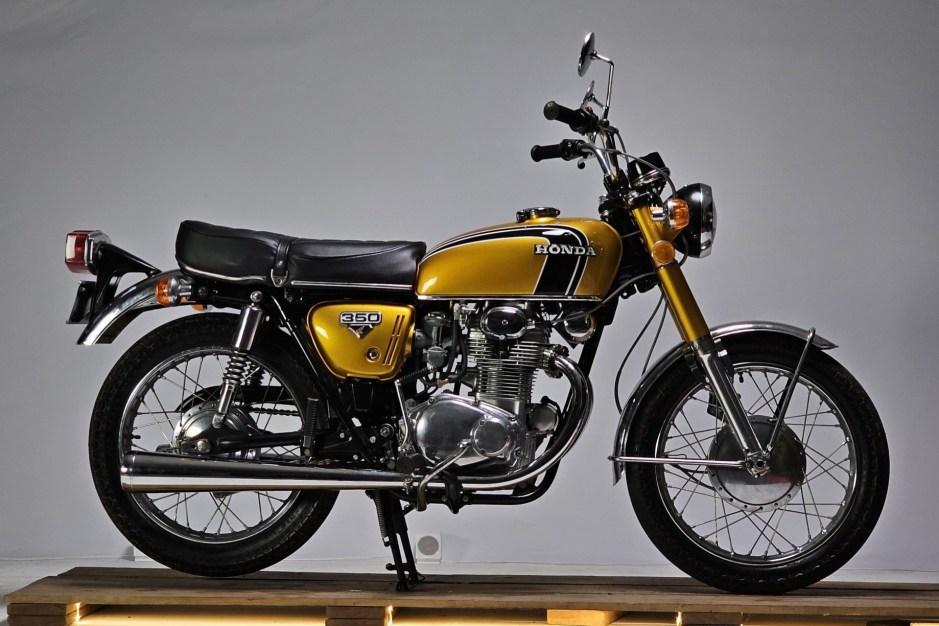 1971 Honda CB350 sold at auction for $5,600