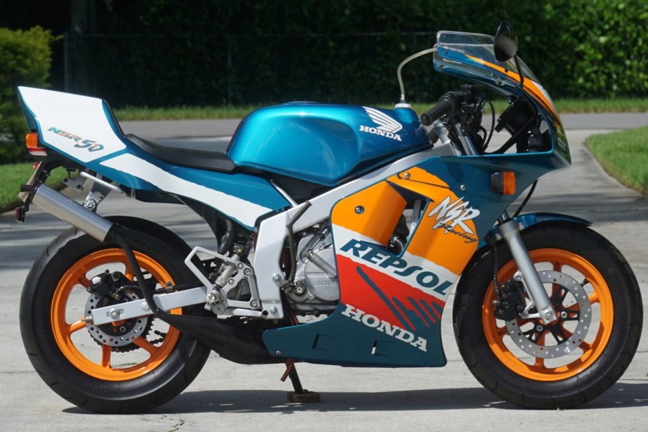 1999 Honda NSR, NSF, & Dream CB50R sold at auction for $9,700