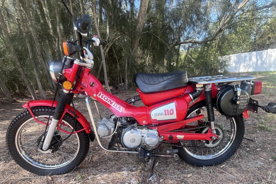 1983 Honda CT110 sold at auction for $2,600