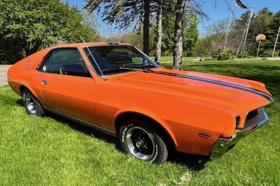 1968 AMC AMX sold at auction for $22,000