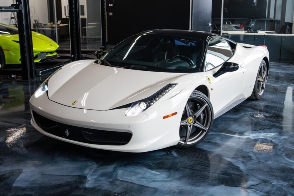 2012 Ferrari 458 sold at auction for $225,000
