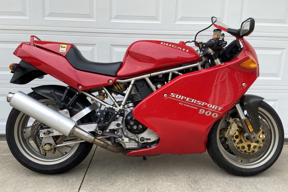 1995 Ducati Supersport sold at auction for $5,251
